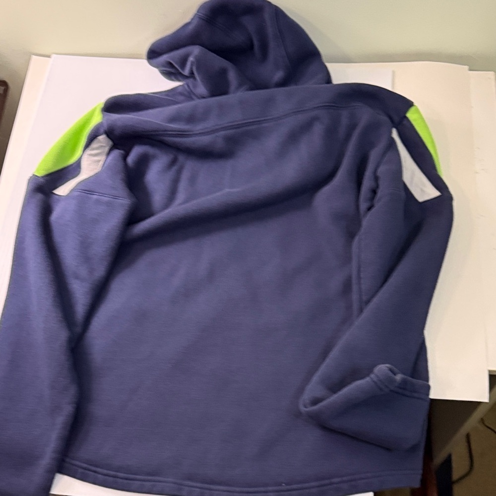 Seattle Seahawks Hoodie - Blue and Green - Large - Picture 7 of 7